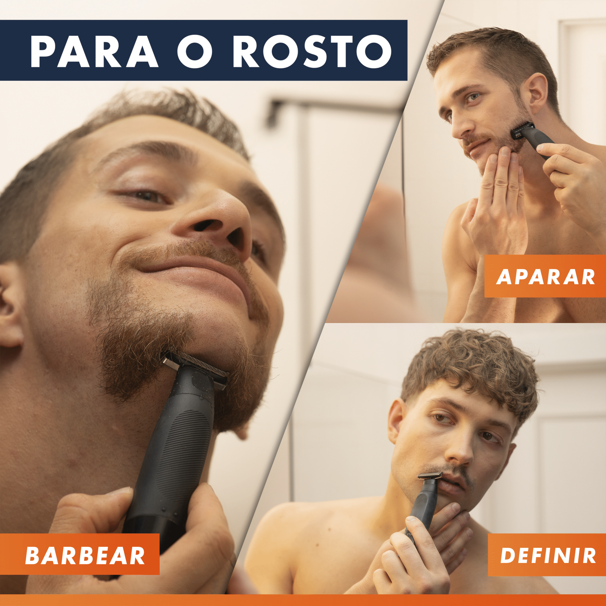 Aparador Barba All in One Rosto e Corpo Gillette Fusion
