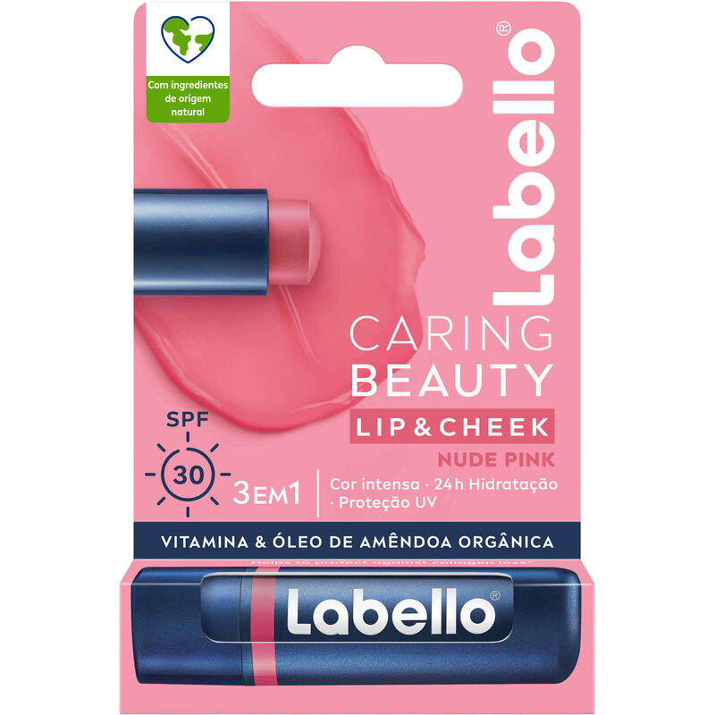 Batom Lip&amp;Cheek Caring Beauty Rose Labello