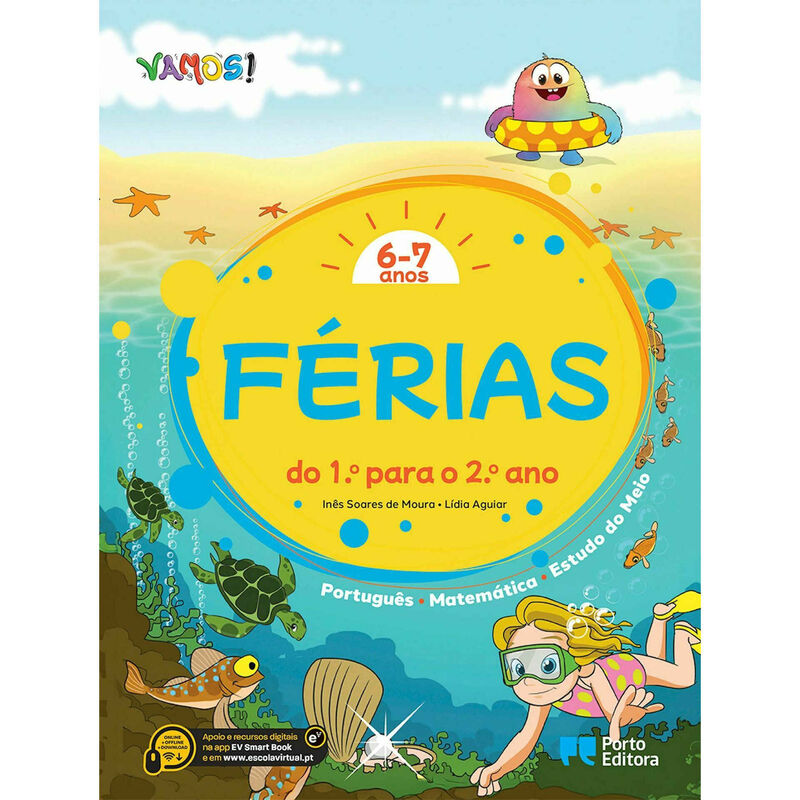 Vamos! - Férias - 6-7 Anos de Porto Editora