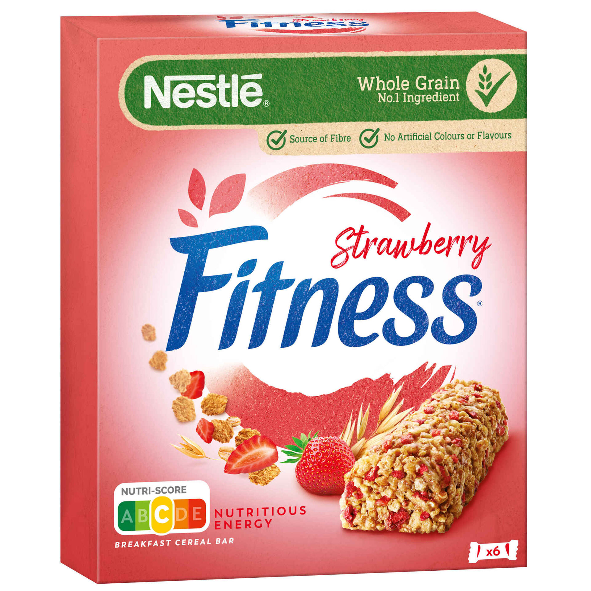 Barras de Cereais Morango Fitness Barras de Cereais Morango Fitness