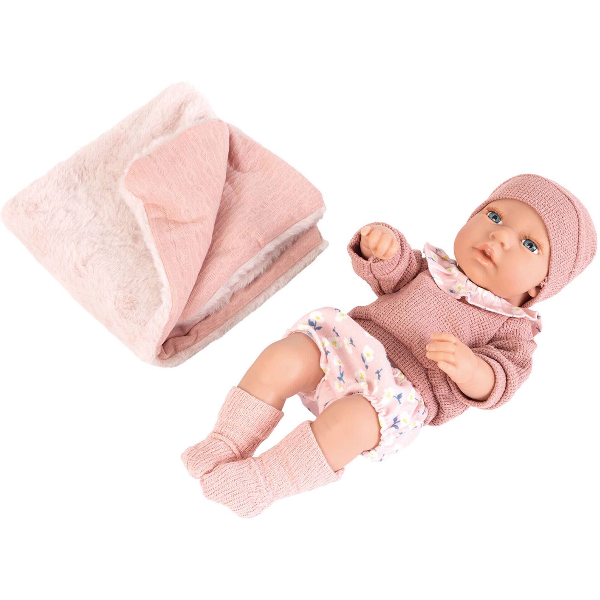 Bebé Titucho Reborn 40cm com Acessórios (várias cores)