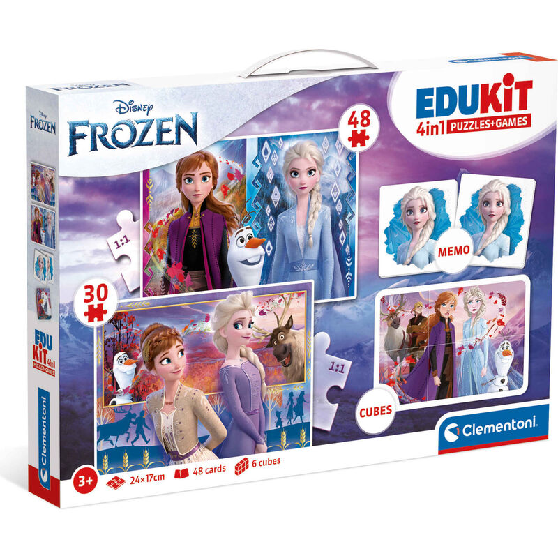 Clementoni - Edukit Frozen 48 Peças
