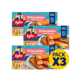 Douradinhos de Salm&atilde;o Iglo