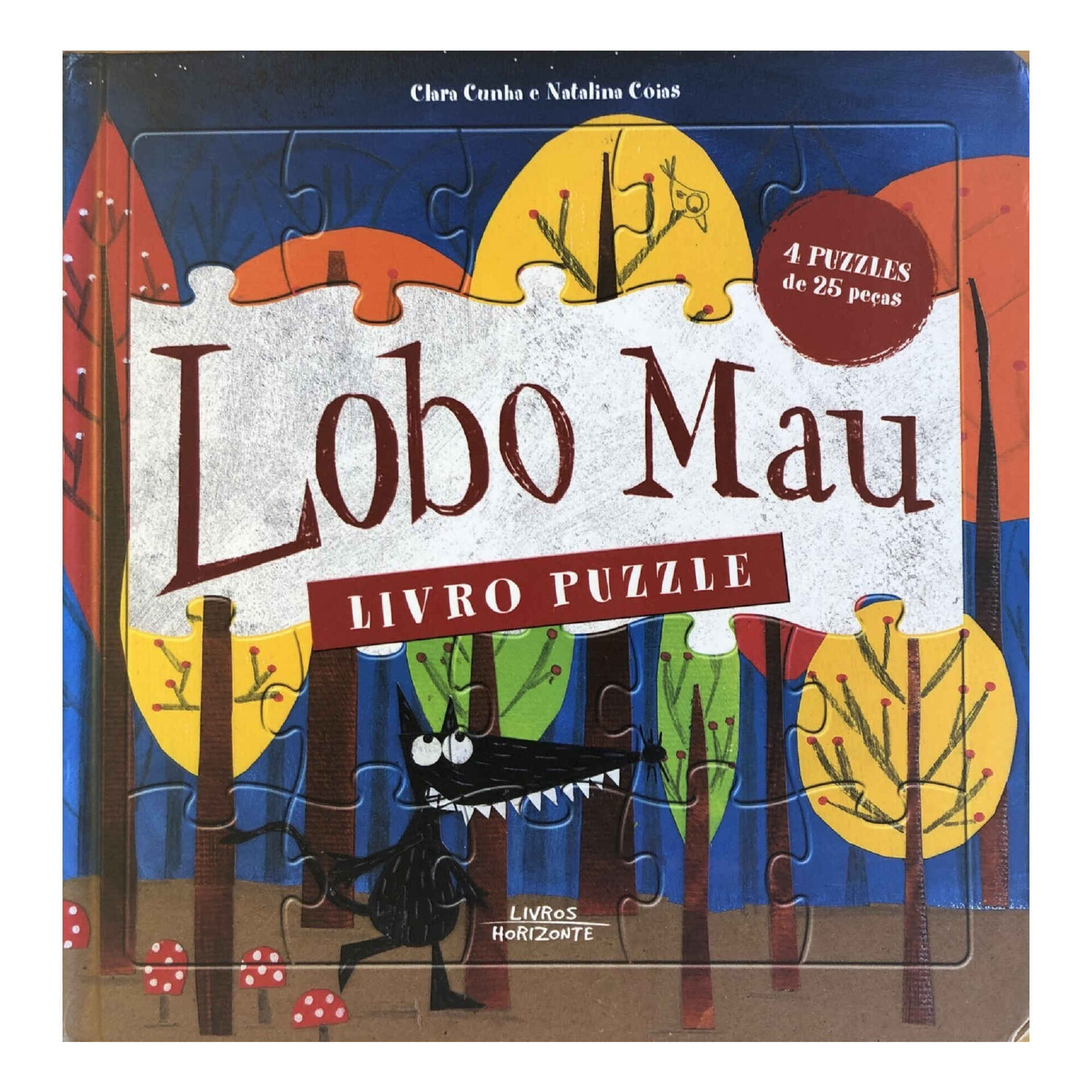 Lobo Mau - Livro Puzzle