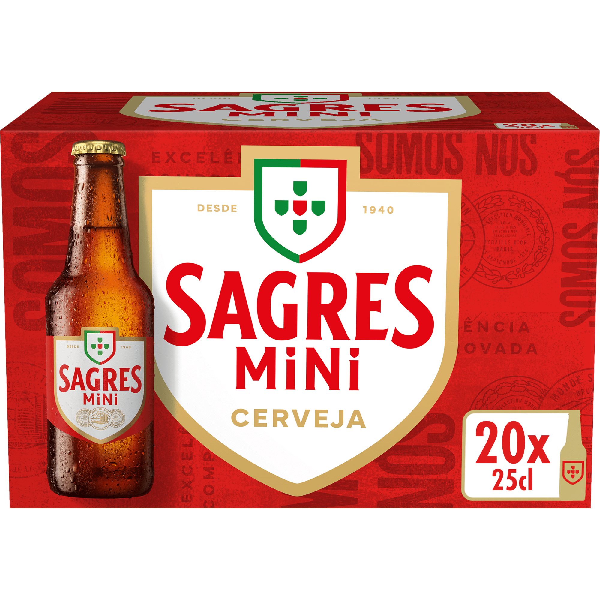 Cerveja com &Aacute;lcool Sagres