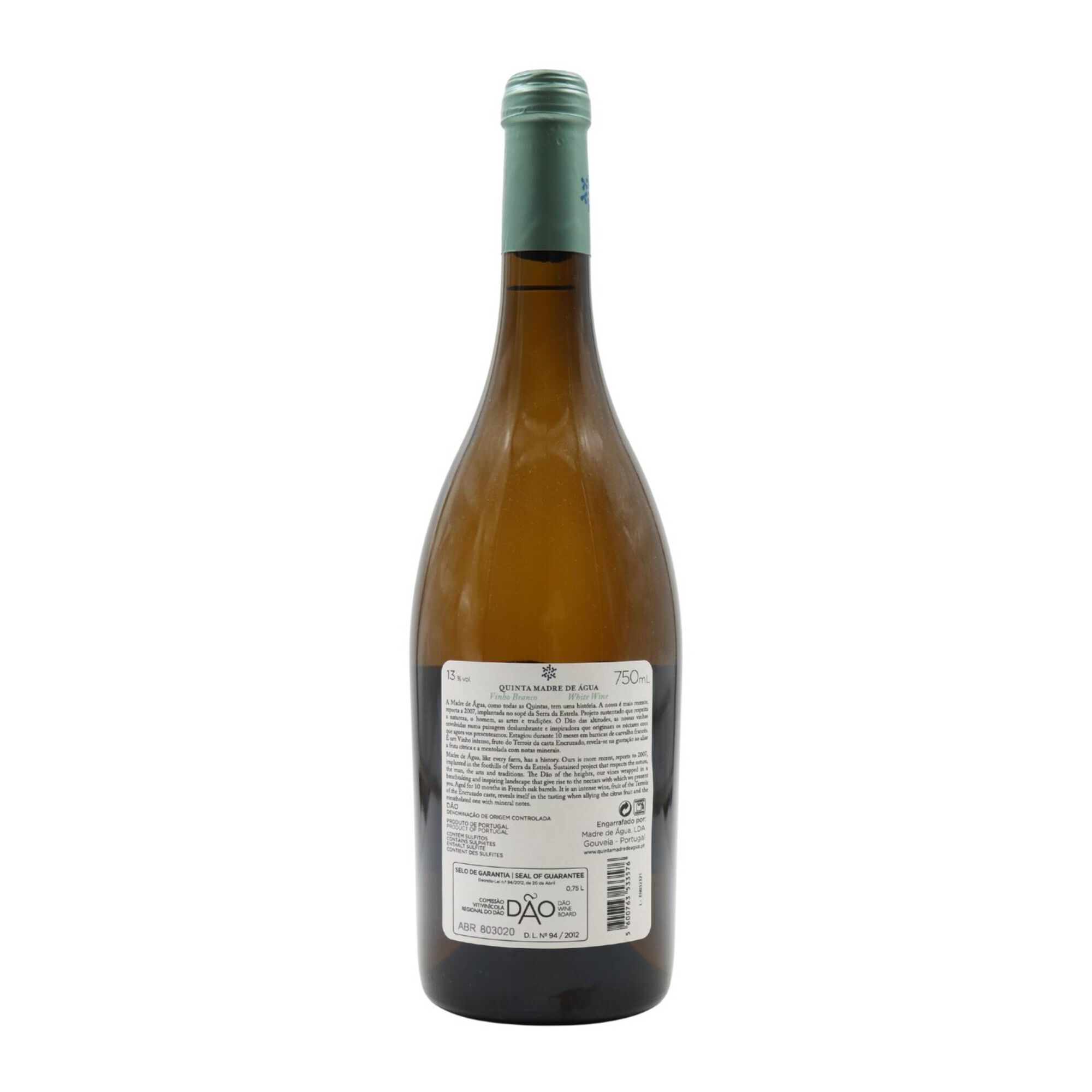 Quinta Madre De &Aacute;gua Encruzado D&atilde;o Vinho Branco