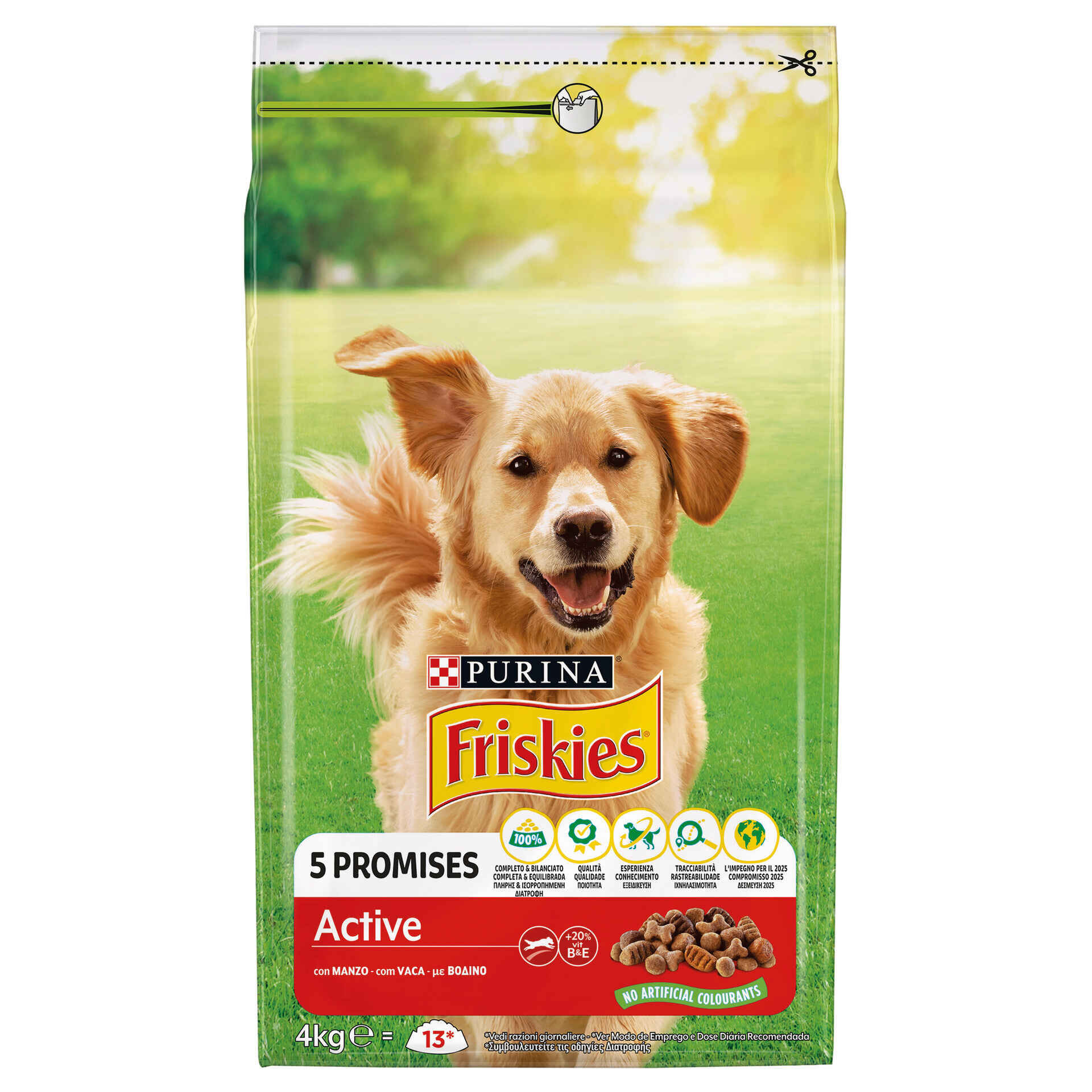 Friskies active 18kg continente clearance
