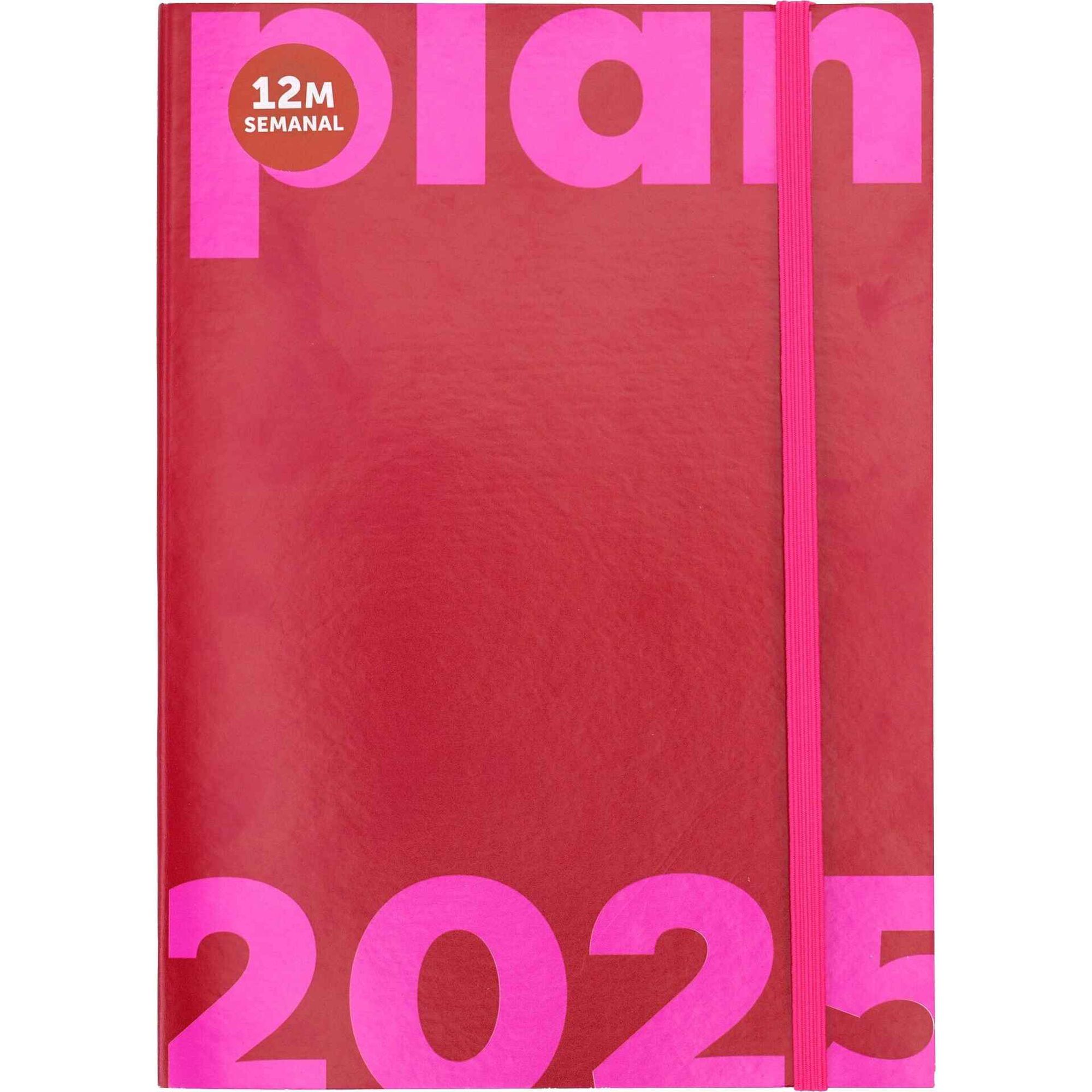 Agenda Semanal A5 com Elástico Plan (vários modelos)