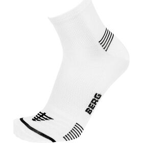 Meias Corrida Cano Curto Preto e Branco 37-41 Berg