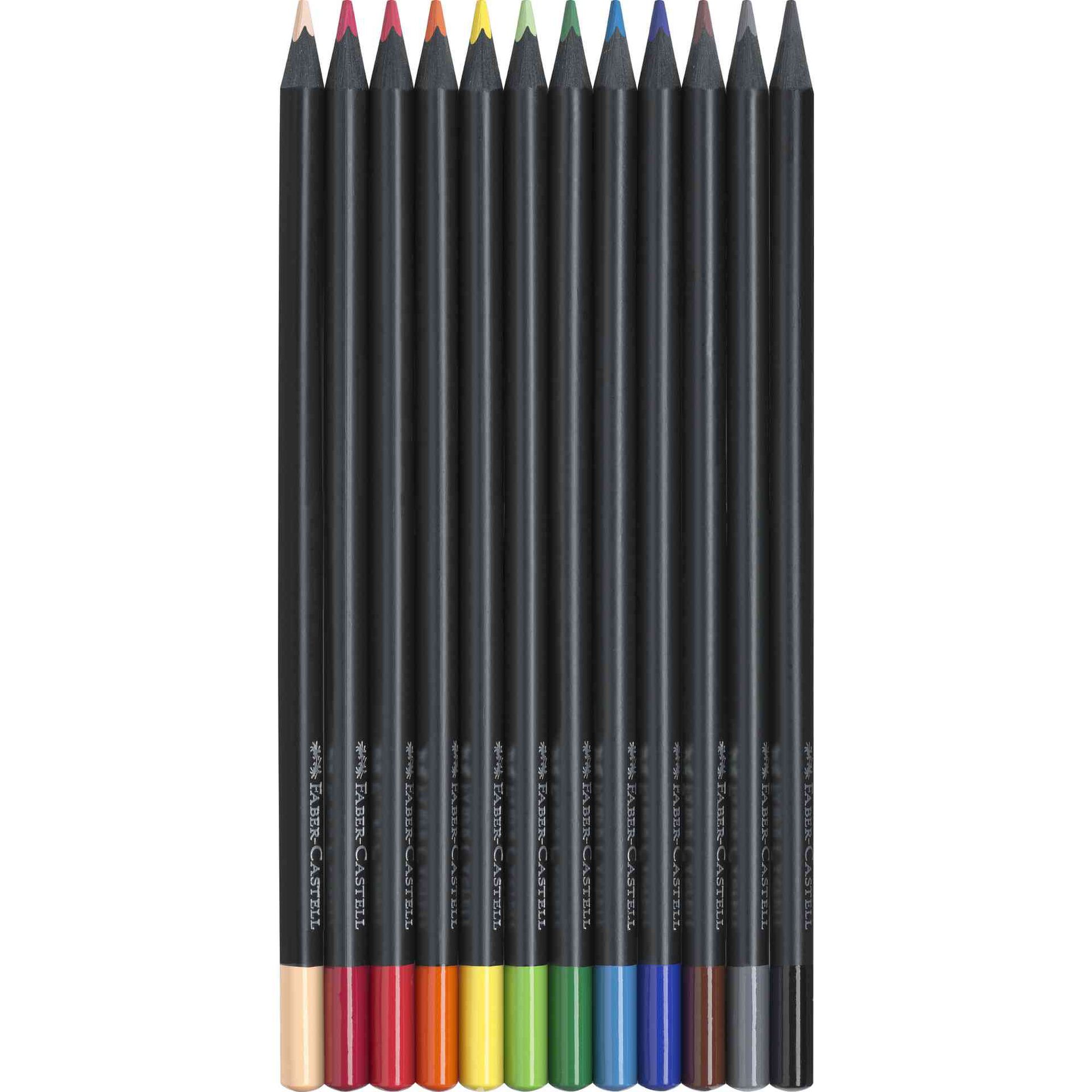 L&aacute;pis de Cor Black Edition Faber-Castell