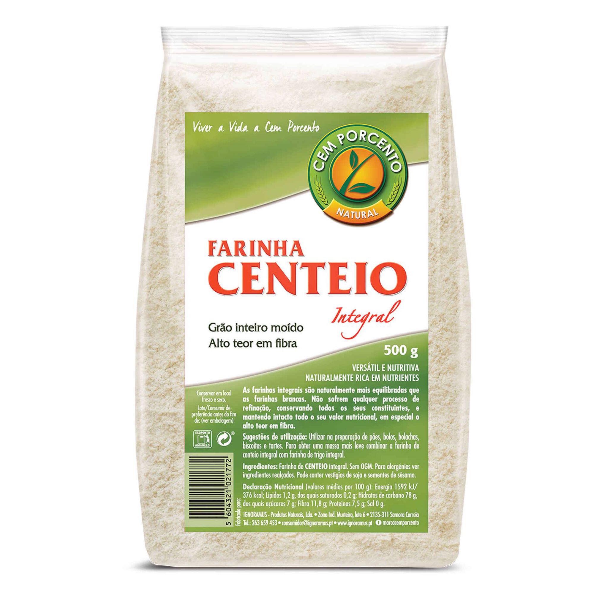 Farinha de Centeio Integral Farinha de Centeio Integral