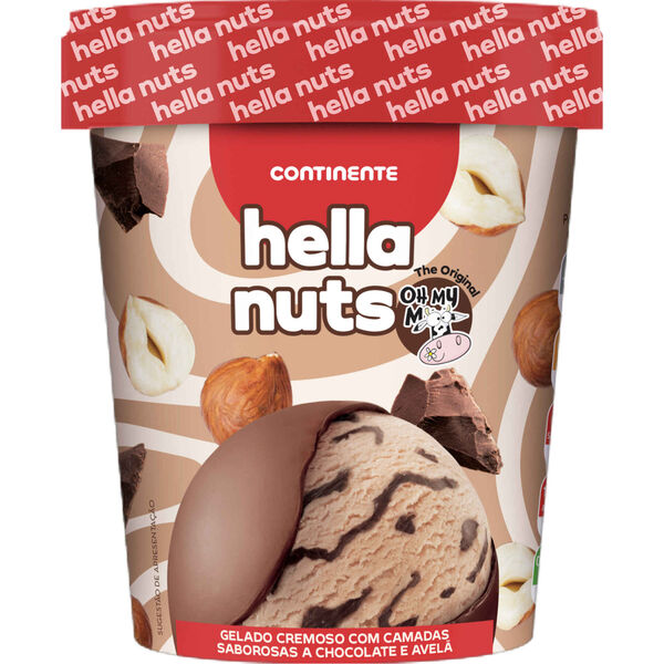 Gelado Hella Nuts Continente