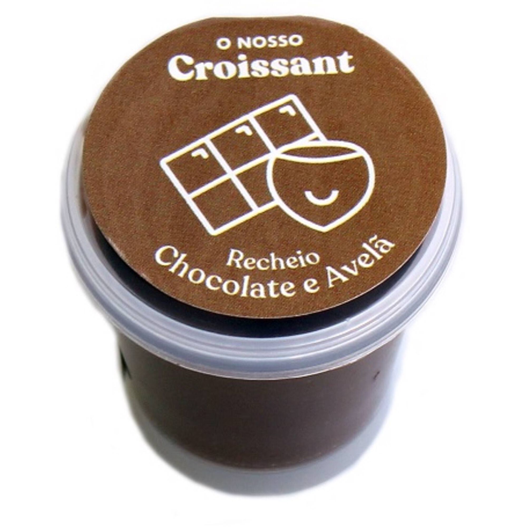 Recheio Chocolate e Avelã "O Nosso Croissant"