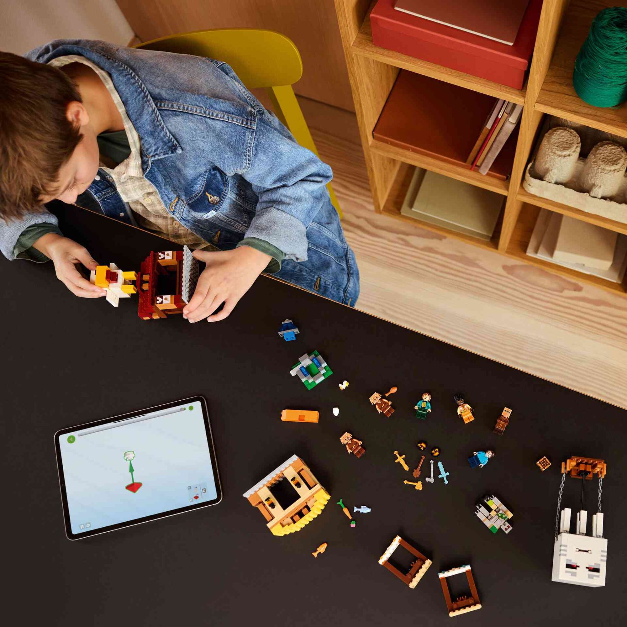 O Ataque à Aldeia do Balão Ghast - 21273 O Ataque à Aldeia do Balão Ghast - 21273