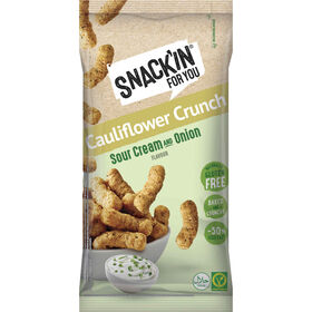 Snack Cauliflower Crunch Sour Cream e Cebola Snack'In