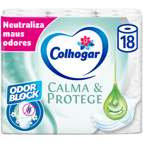 Papel Higi&eacute;nico 3 Folhas Calma & Protege Colhogar