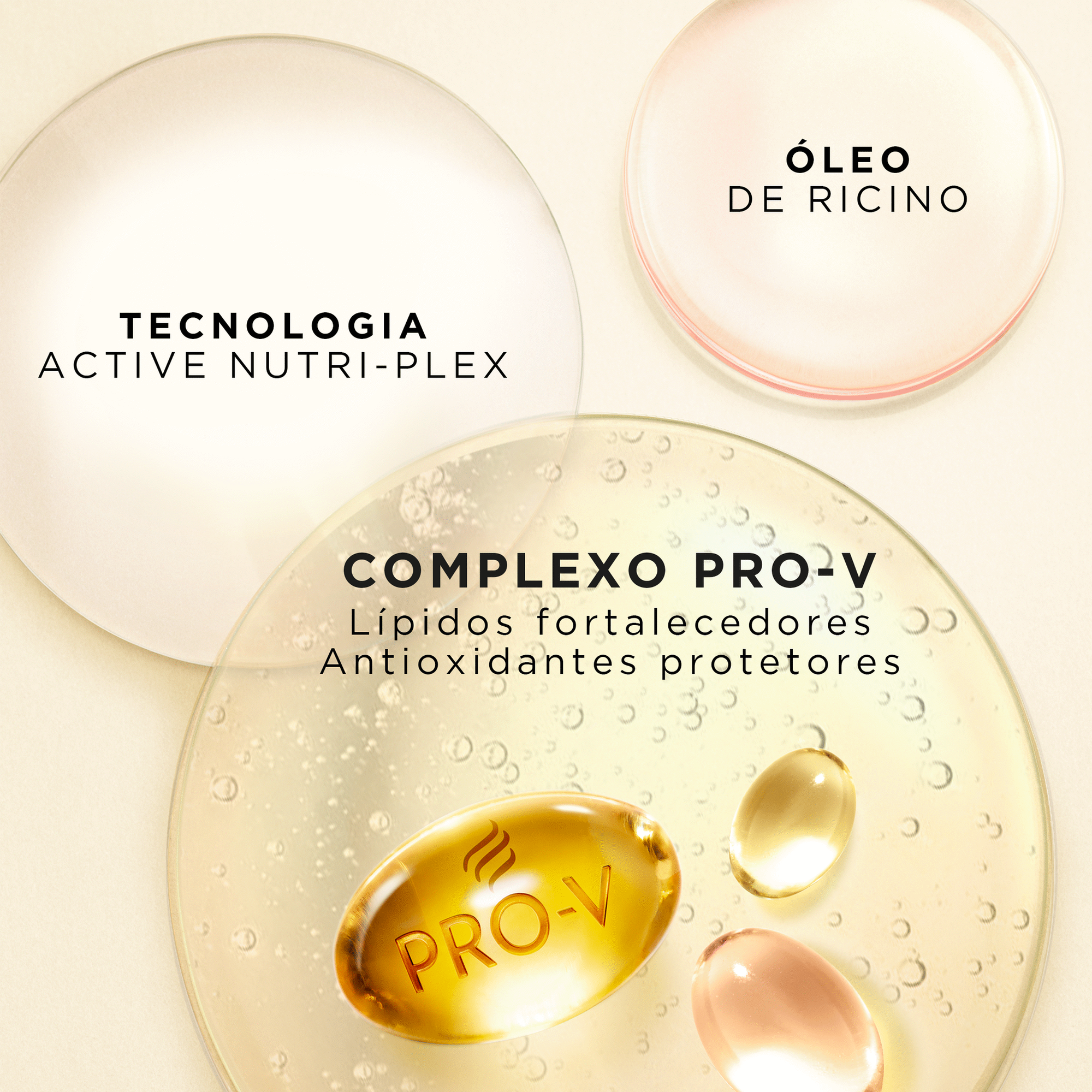 Creme Cabelo Pro-V Modelador de Carac&oacute;is