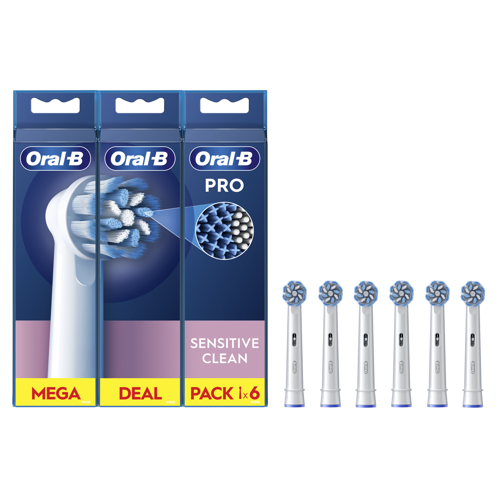 Recarga Escova de Dentes Elétrica Pro Sensitive Clean