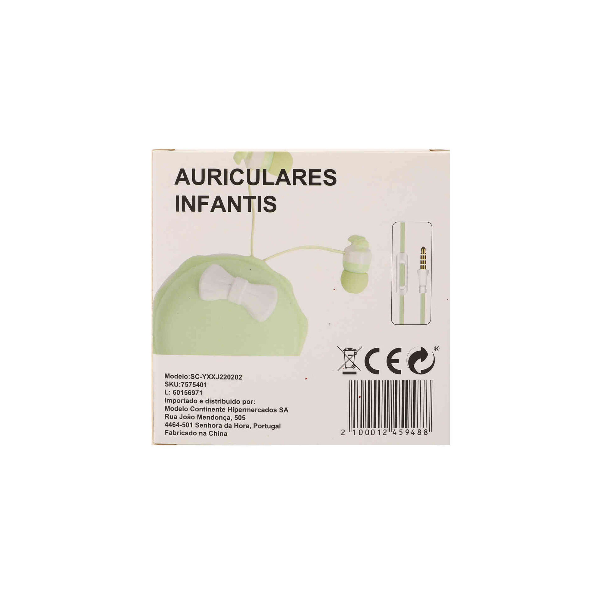 Auriculares Fun Kid (várias cores)