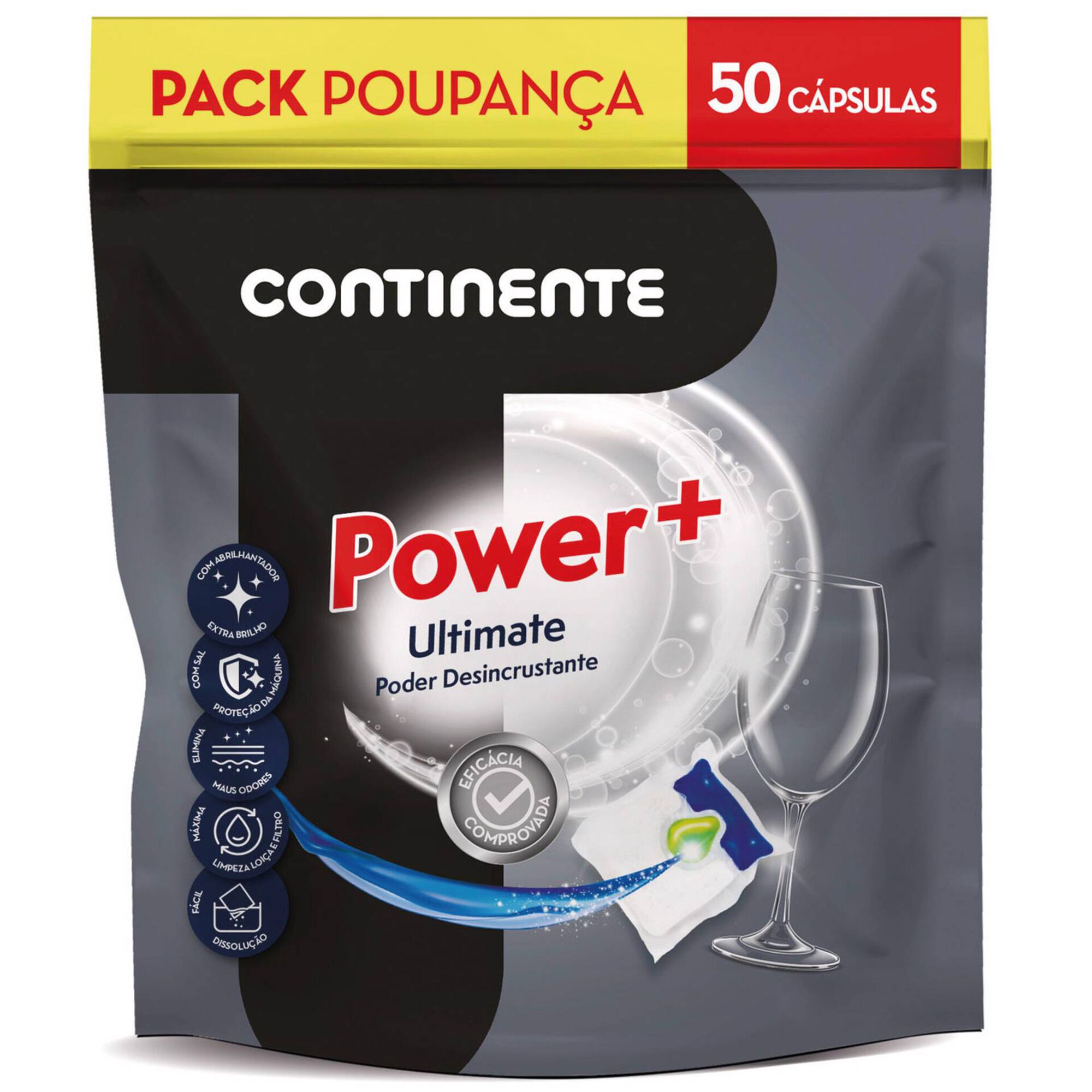 Detergente M&aacute;quina Loi&ccedil;a Pastilhas Power+ Ultimate