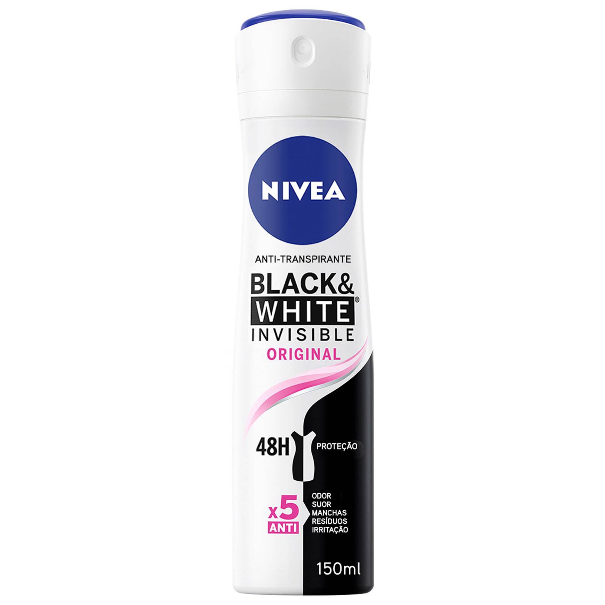 Desodorizante Spray Black & White Invisible Original