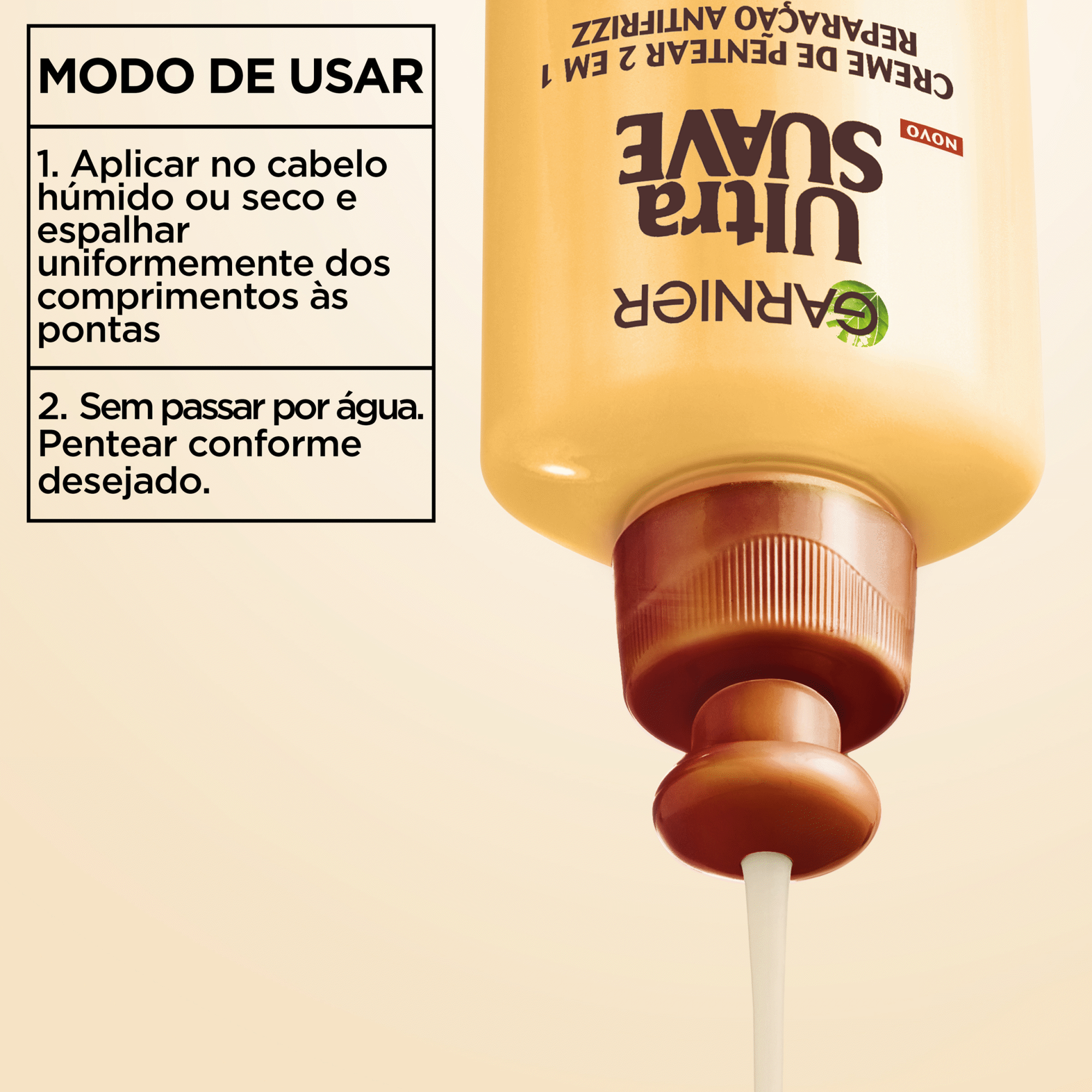Creme de Pentear Tesouros de Mel Garnier Ultra Suave