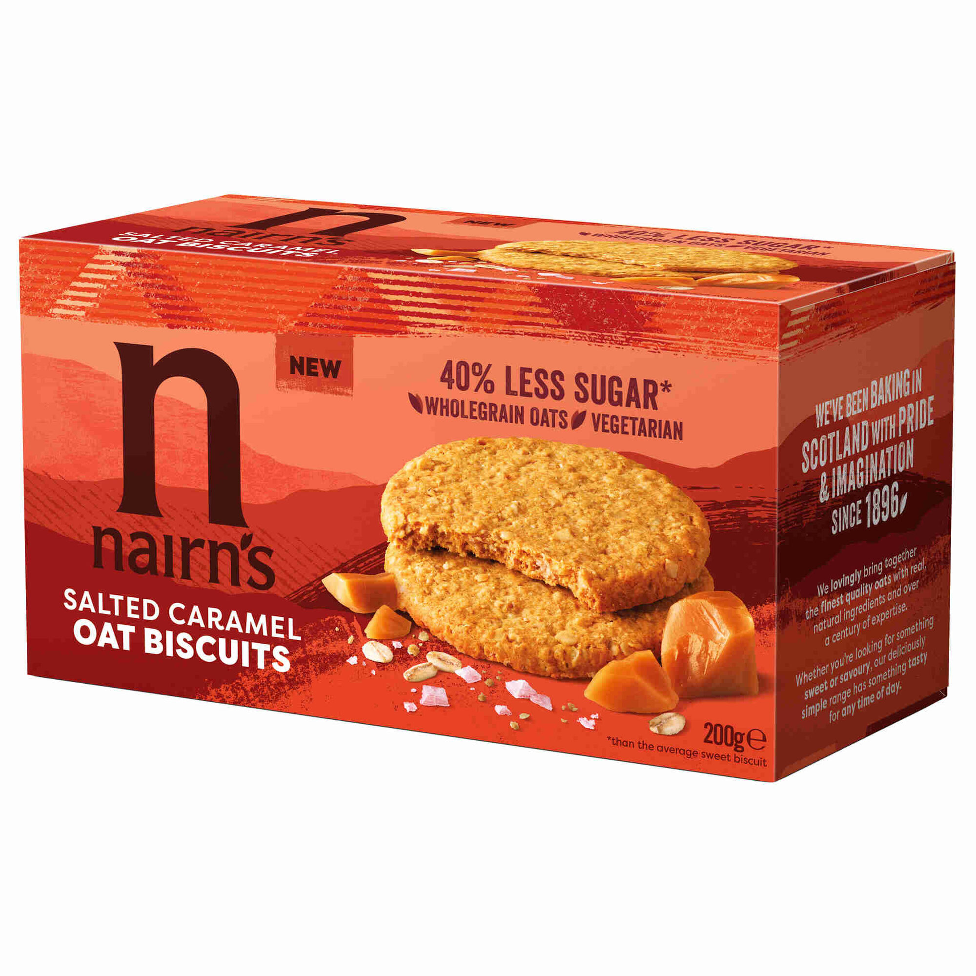Bolachas de Aveia e Caramelo Salgado