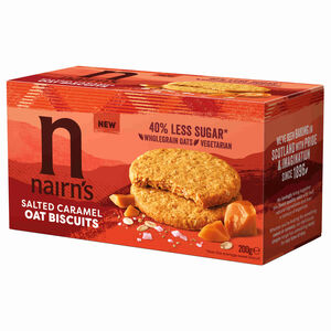 Bolachas de Aveia e Caramelo Salgado Nairns