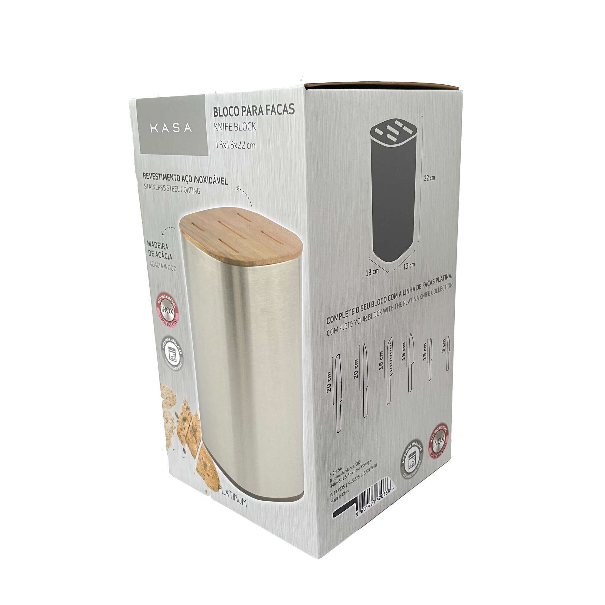 Bloco para Facas Platinum