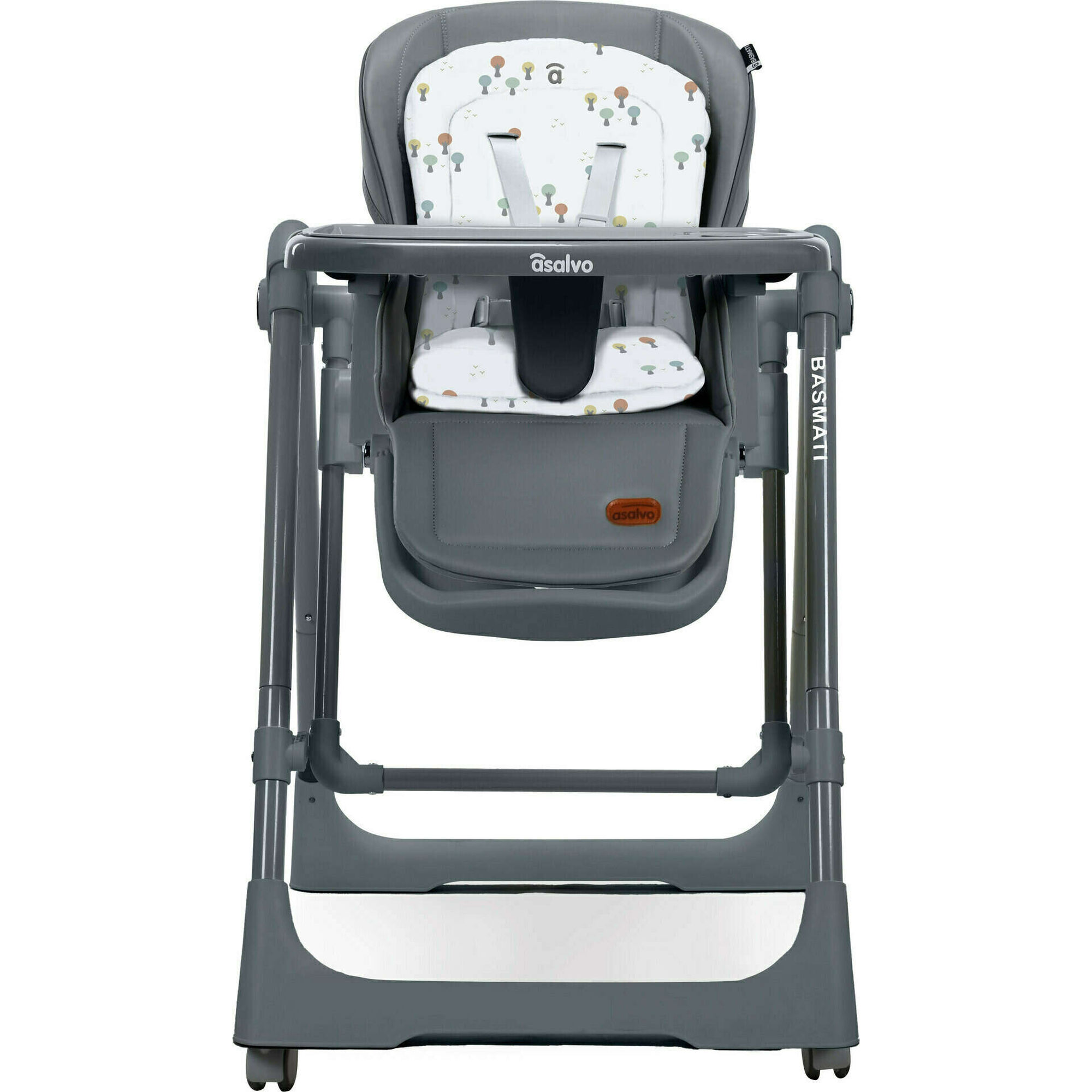 Cadeira de Refei&ccedil;&atilde;o com Redutor Cinza Basmati Asalvo