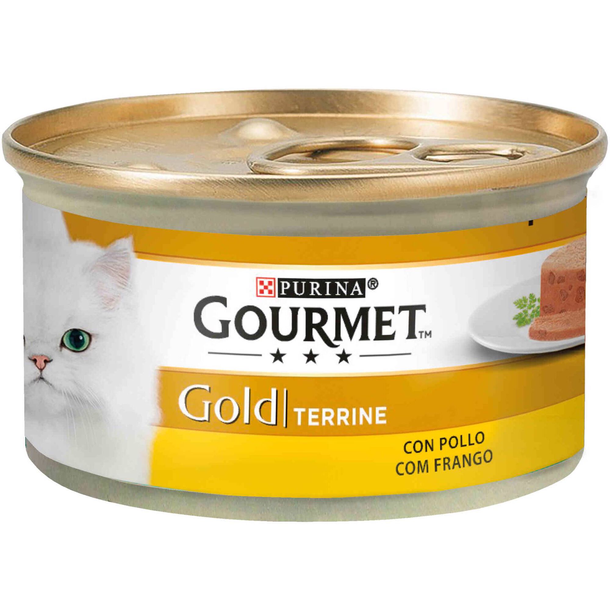 Comida Húmida para Gato Adulto Frango Lata Comida Húmida para Gato Adulto Frango Lata