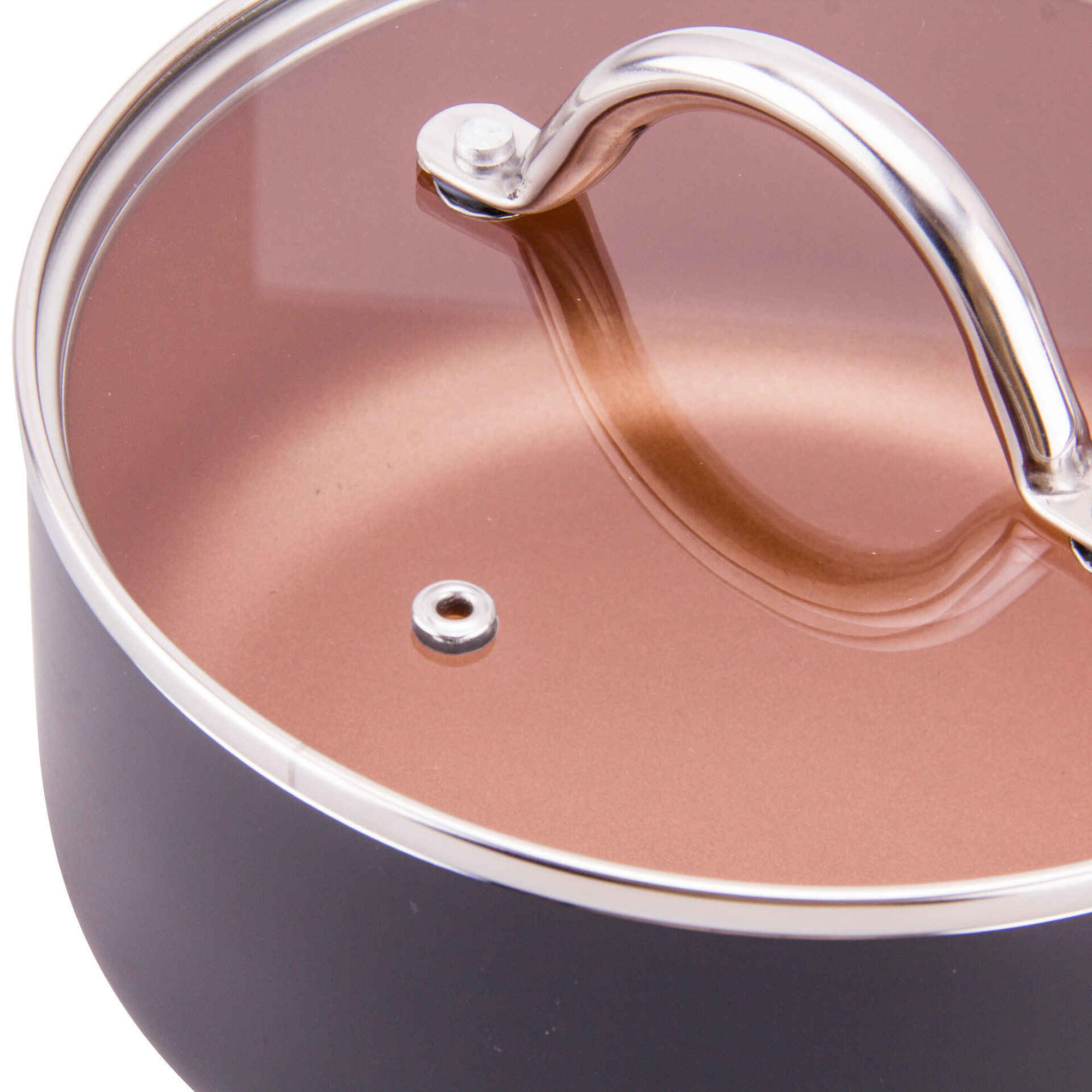 Ca&ccedil;arola Antiaderente Alum&iacute;nio Forno Copper
