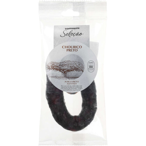 Chouriço Preto de Porco Preto Alentejano Continente Seleção