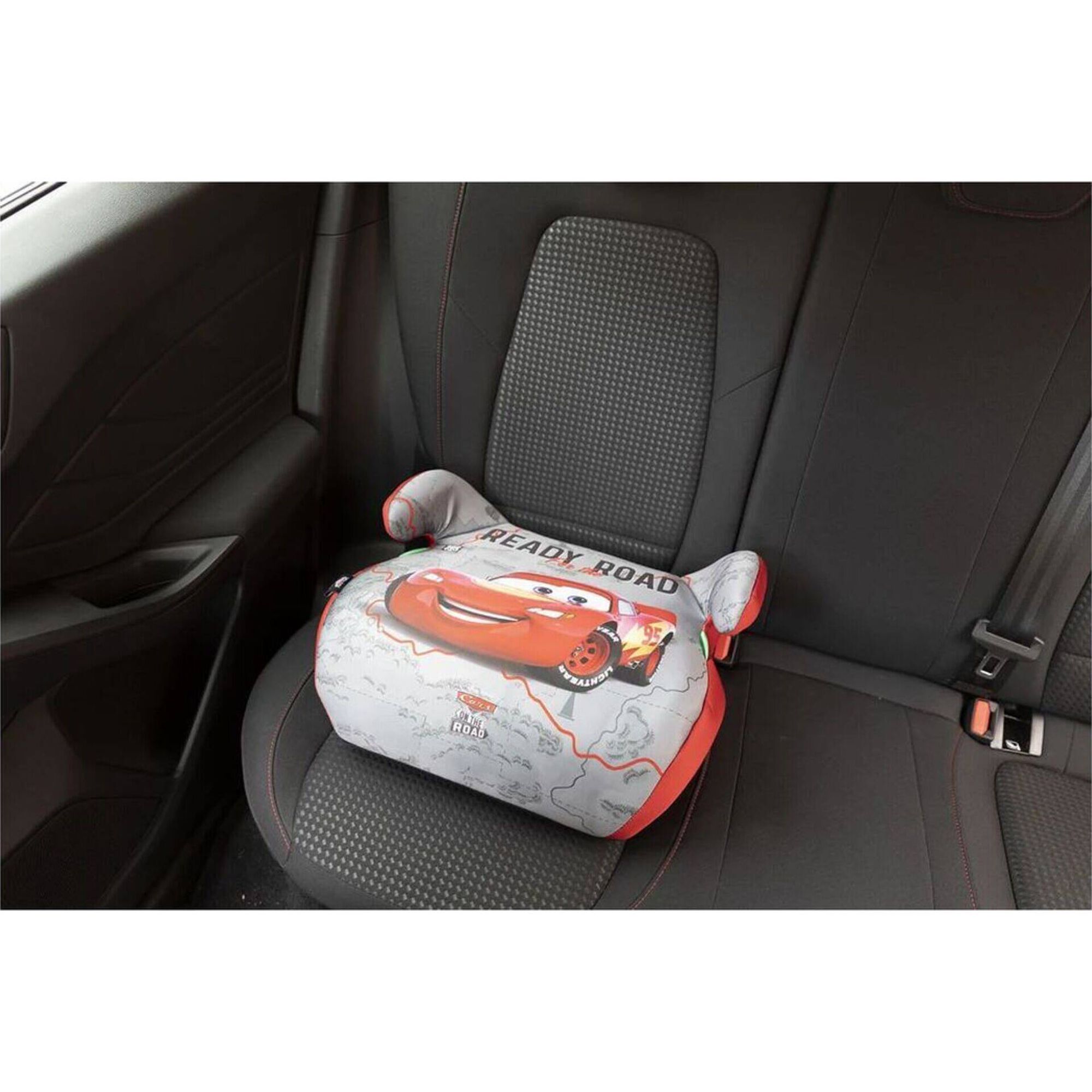 Assento Auto I-Size 125-150cm Cars Cinza e Vermelho Disney