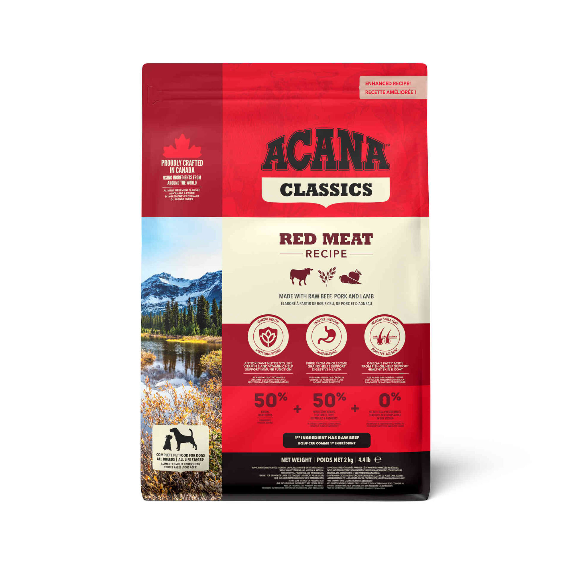 Ra&ccedil;&atilde;o para C&atilde;o Classics Red Meat Recipe Acana