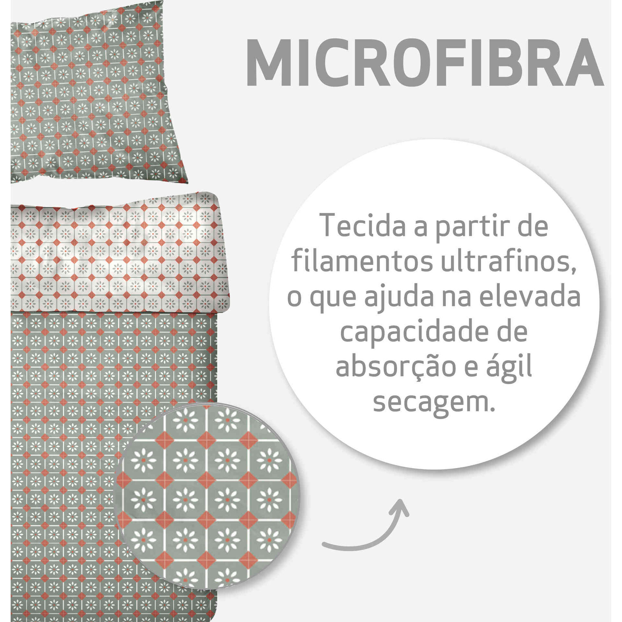 Conjunto Lençóis Microfibra