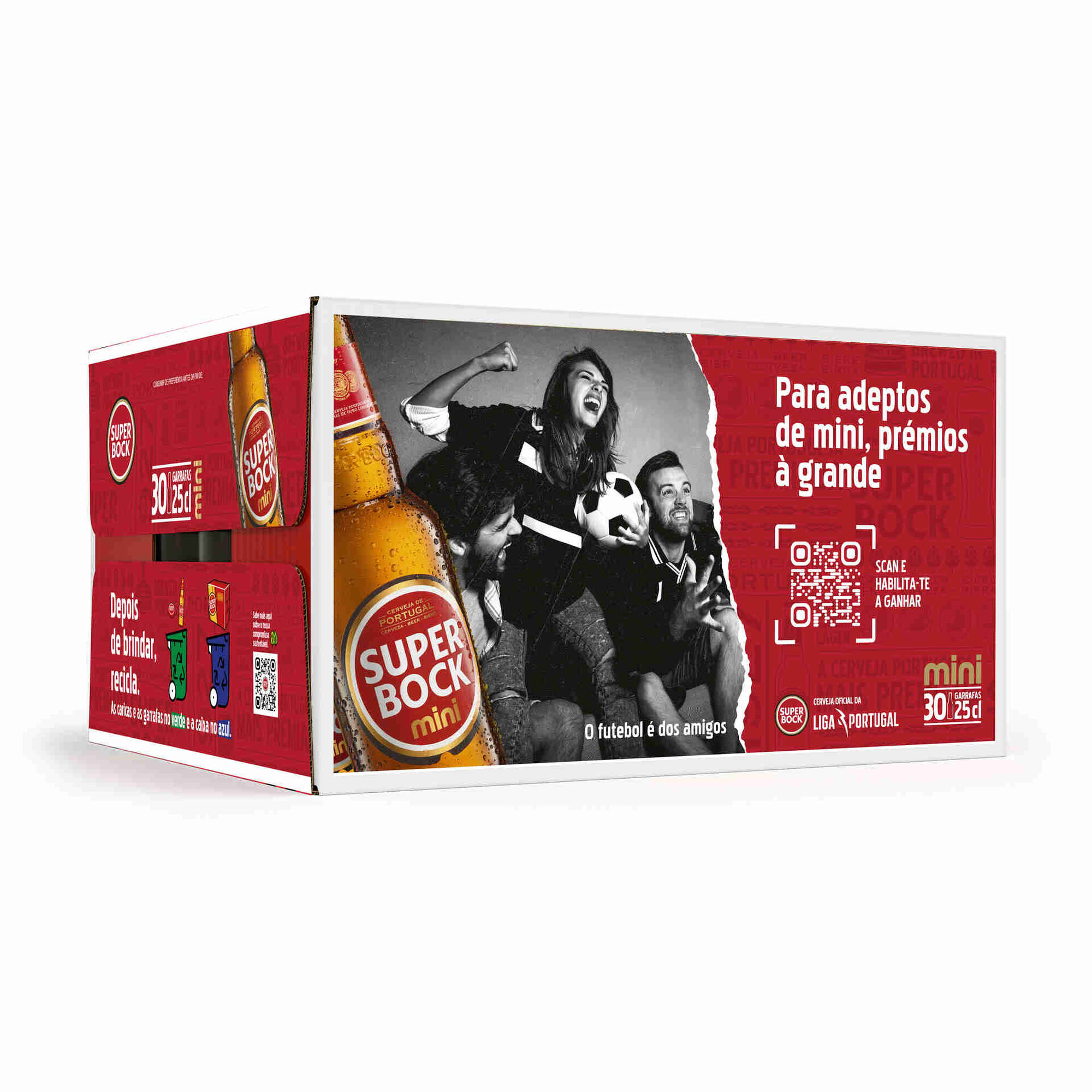 Cerveja com &Aacute;lcool Super Bock Mini