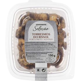 Torresmos do Rissol Porco Preto Continente Sele&ccedil;&atilde;o