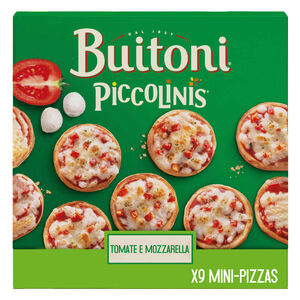 Mini Pizzas de Tomate e Mozzarella Buitoni Piccolinis