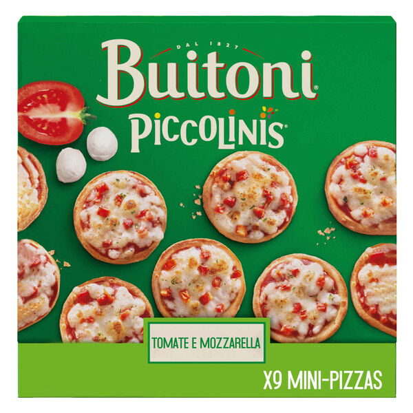 Mini Pizzas de Tomate e Mozzarella Buitoni Piccolinis