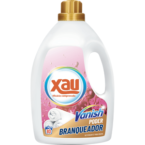 Detergente Máquina Roupa Líquido Branqueador Xau + Vanish