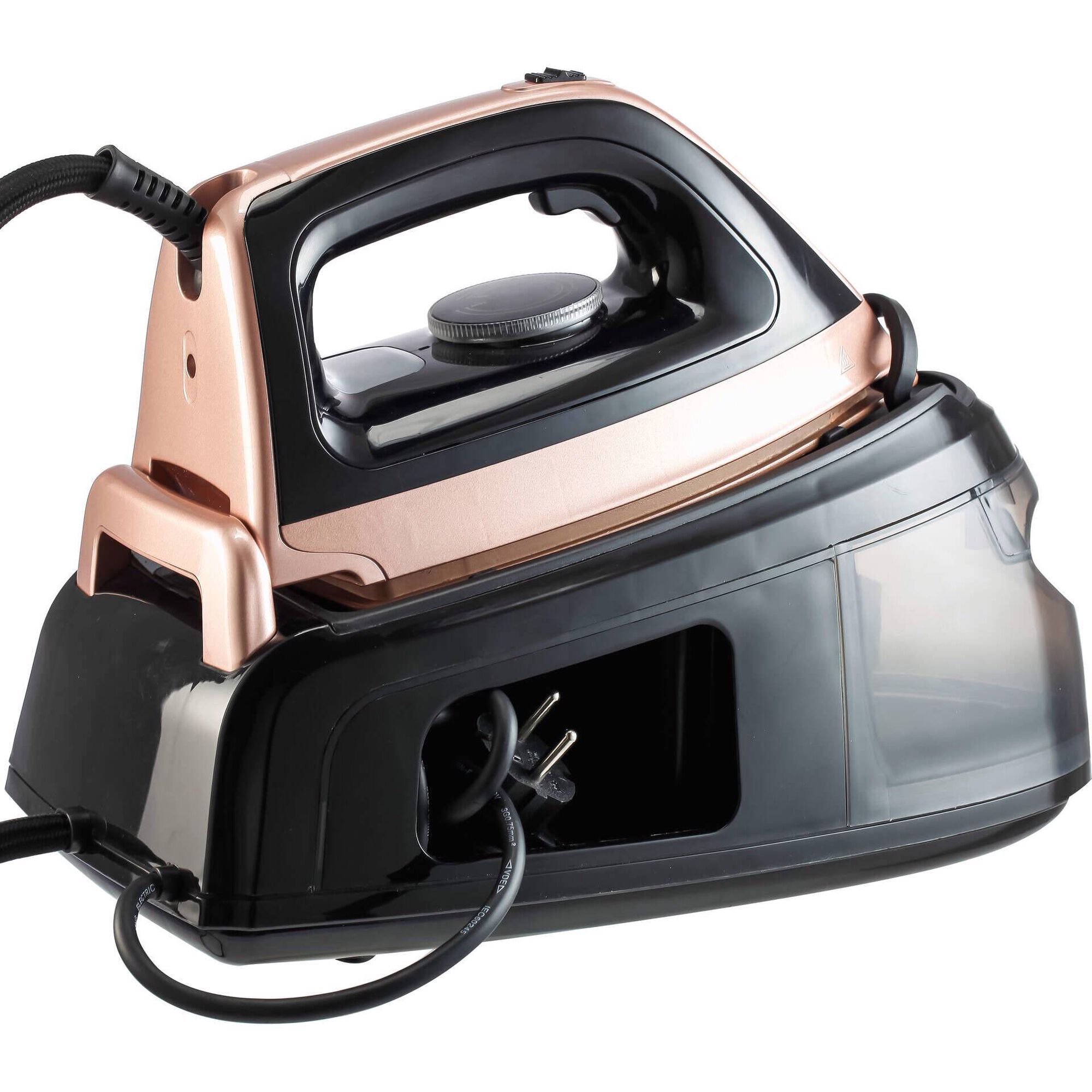 Ferro de Engomar com Caldeira Preto 2500W Bazar&atilde;o