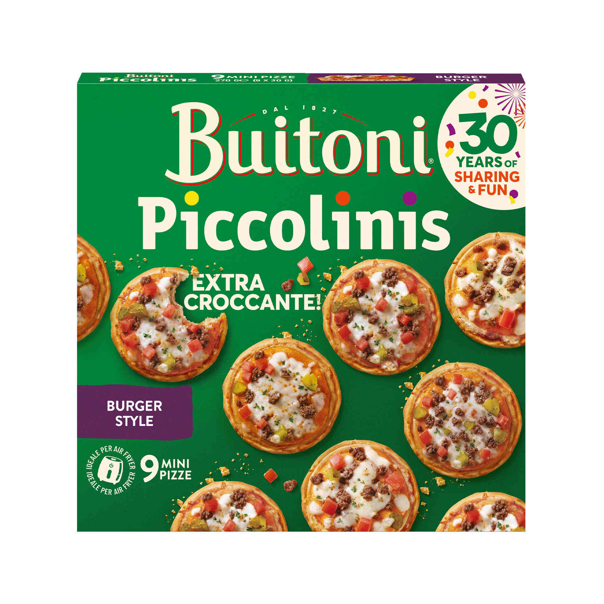 Mini Pizzas Burger Style Buitoni Piccolinis