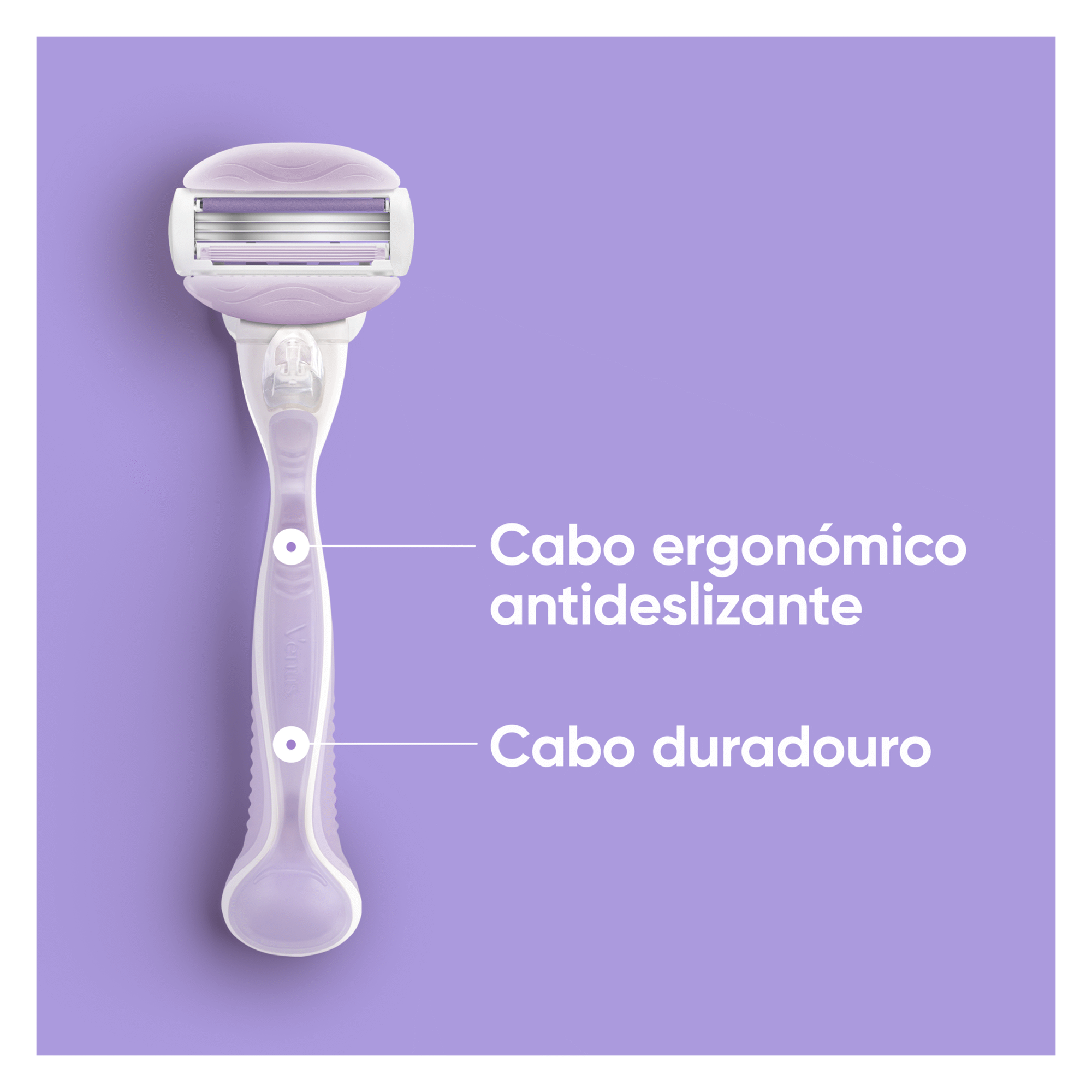 Máquina Depilatória Venus Comfortglide Breeze com 4 Recargas Máquina Depilatória Venus Comfortglide Breeze com 4 Recargas
