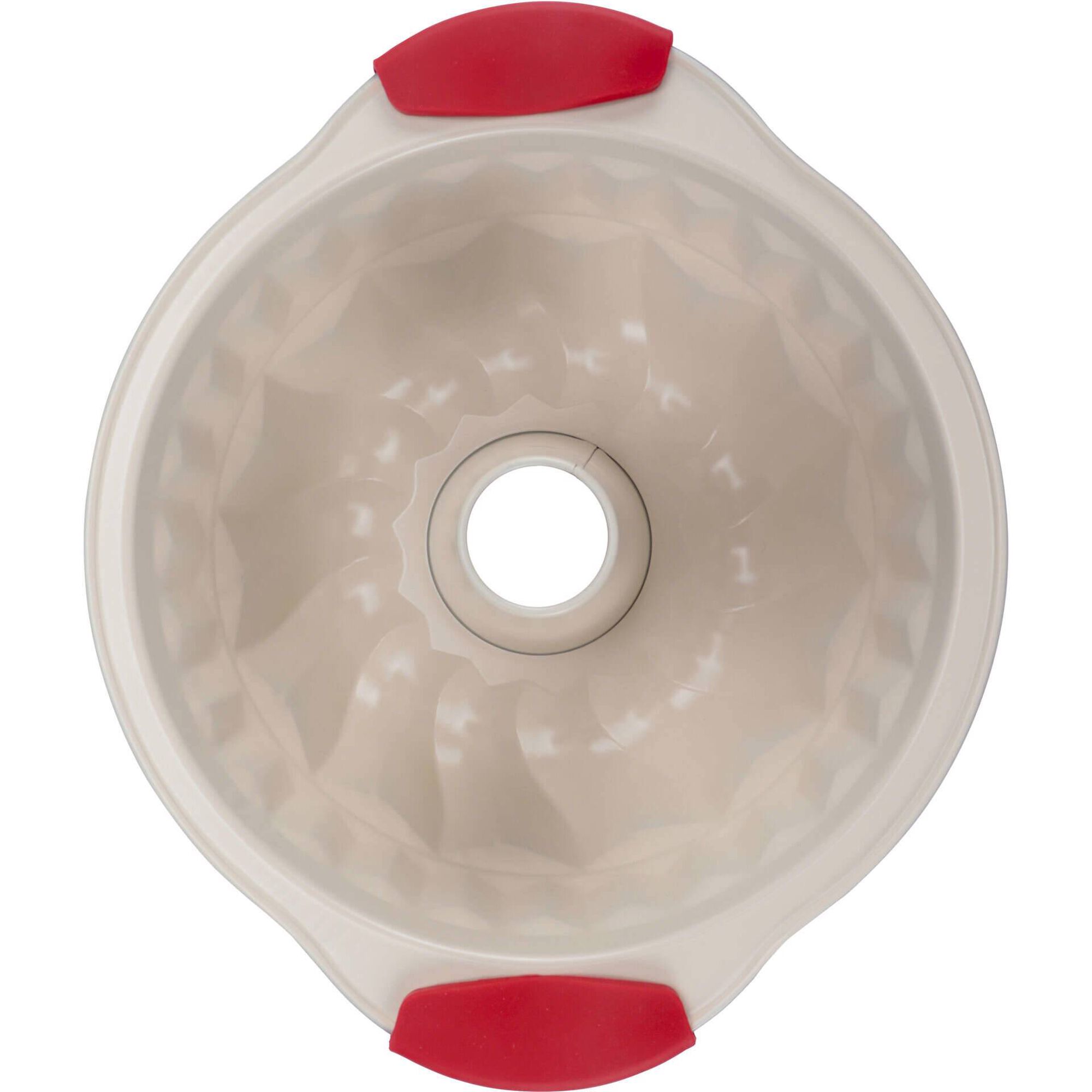 Forma Redonda com Furo 23cm Revestimento Cer&acirc;mico Kasa