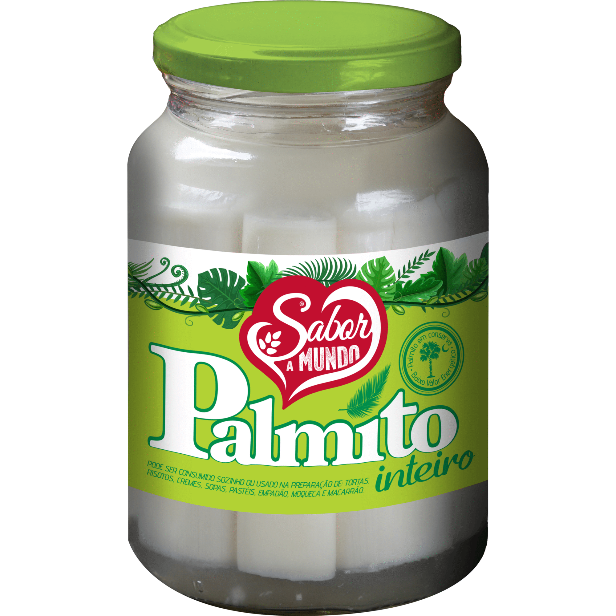 Palmito Inteiro Sabor a Mundo