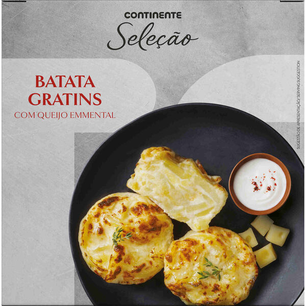Batata Gratinada com Queijo Continente Seleção