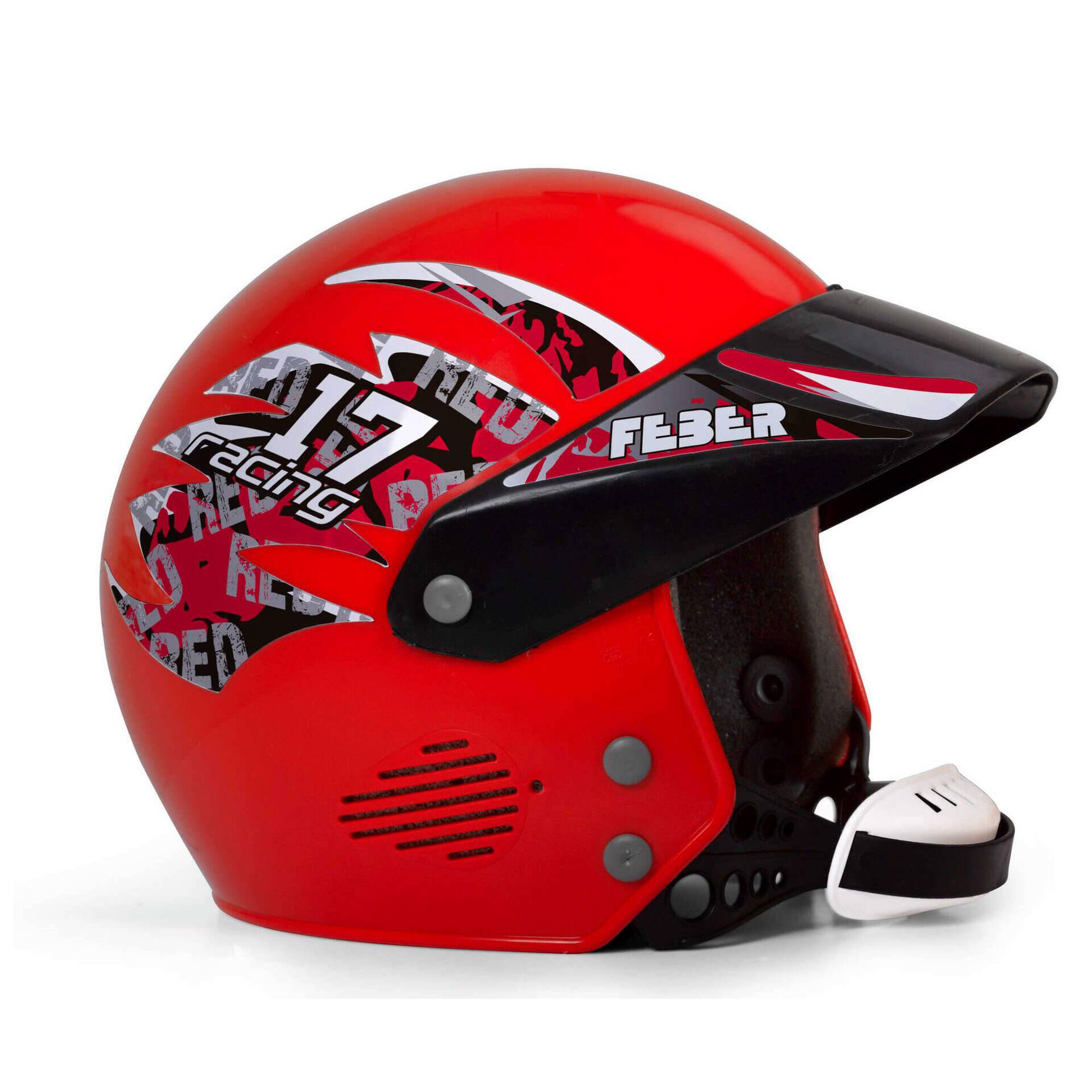 Capacete Vermelho Feber Capacete Vermelho Feber