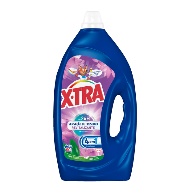Detergente Máquina Roupa Líquido Frescura Revitalizante Xtra