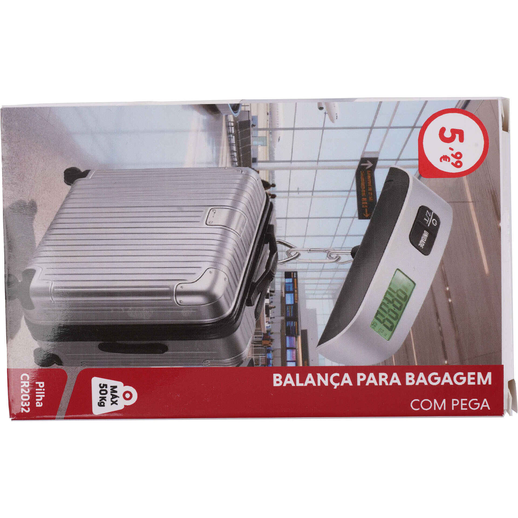 Balan&ccedil;a com Pega de Bagagem Bazar&atilde;o